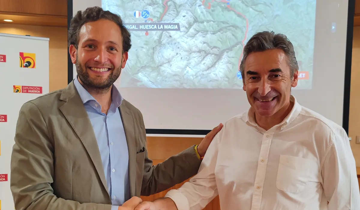 El pr&oacute;ximo 8 de septiembre la provincia de Huesca vivir&aacute; la denominada etapa 13 de La Vuelta 2023. Fotograf&iacute;a: DPH
