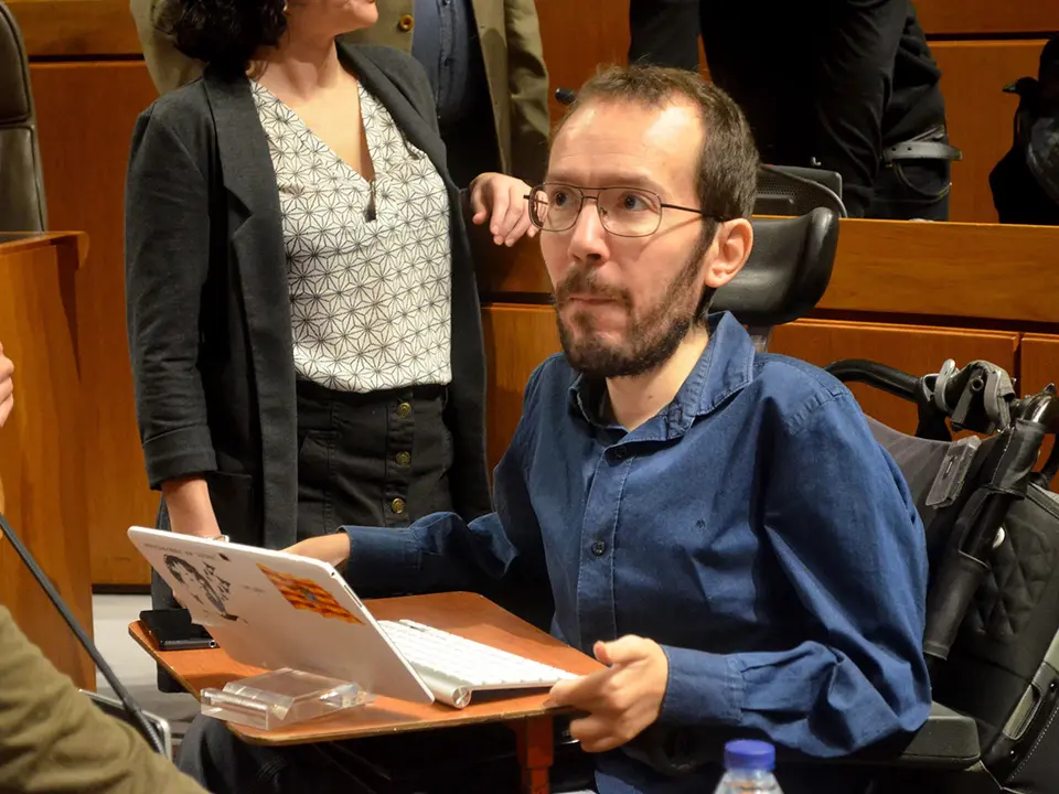 Pablo Echenique. Foto de Archivo