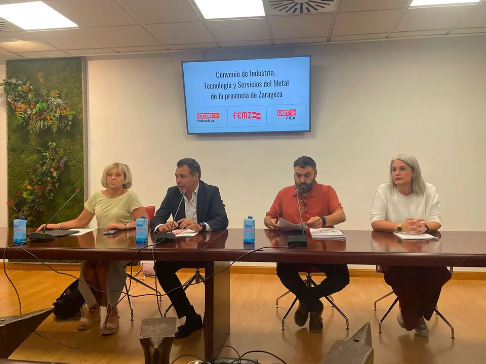 Los empresarios del metal y los sindicatos han firmado el convenio del sector hasta el a&ntilde;o 2026