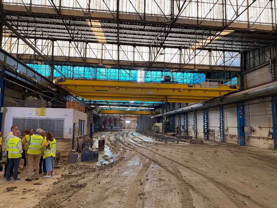 Empresa afectada en La Cartuja