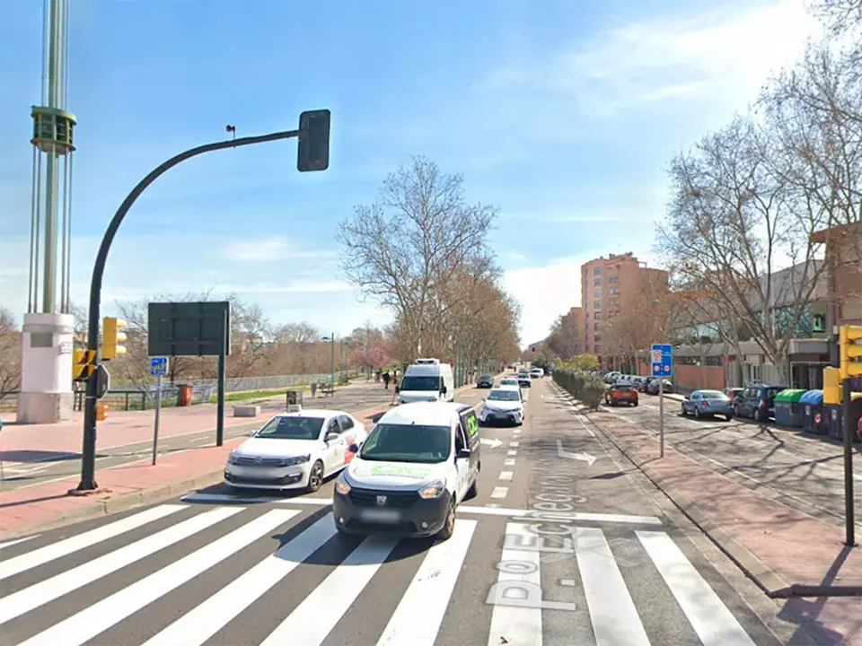 El accidente ha tenido lugar en un paso de cebra con sem&aacute;foro