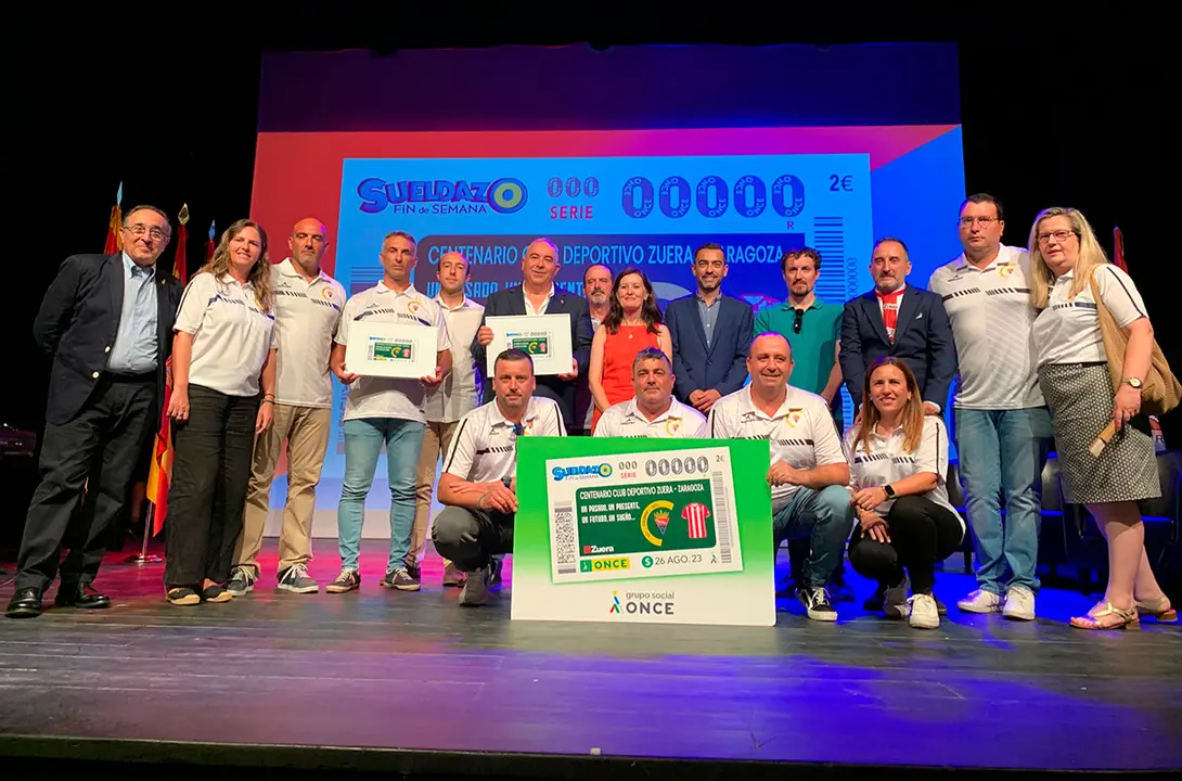 Presentaci&oacute;n cup&oacute;n ONCE Zuera