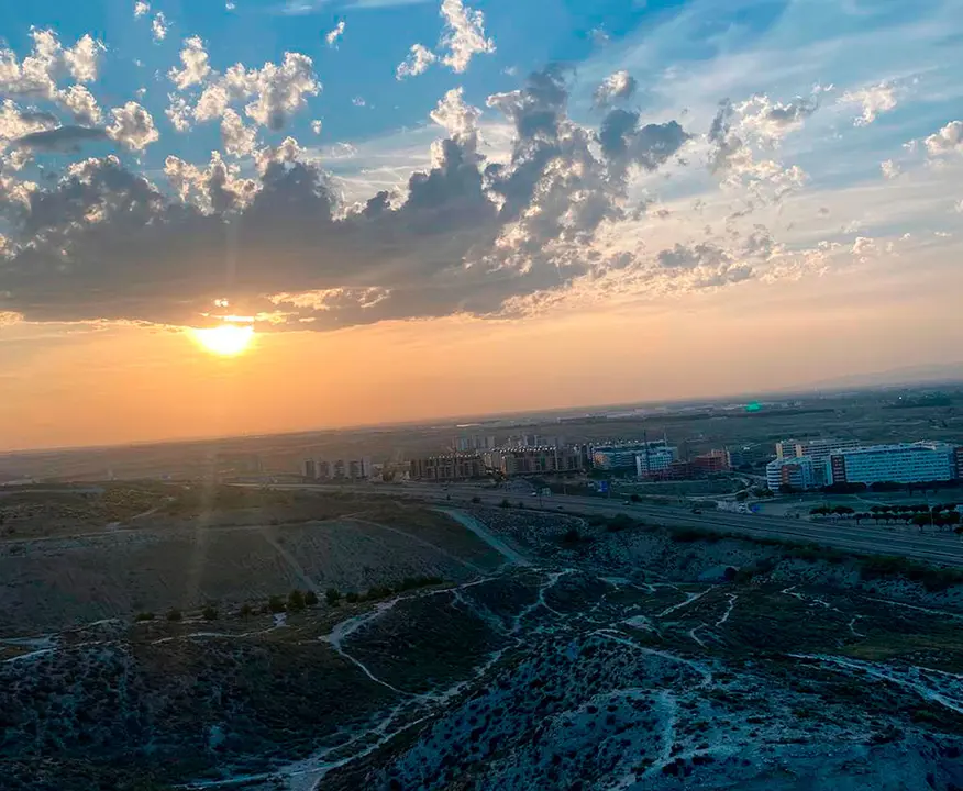 Atardecer Zaragoza