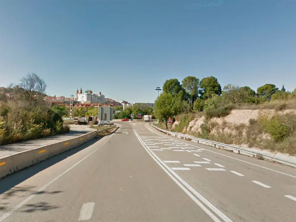 Carretera de Alca&ntilde;iz