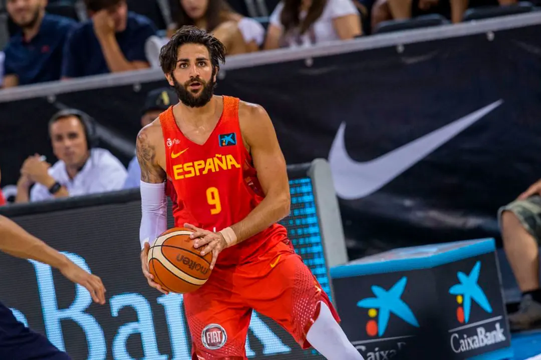 Ricky Rubio regresa a la selecci&oacute;n en su encuentro en Zaragoza.
