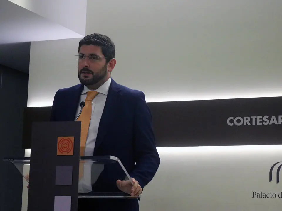 El portavoz de Vox ha subrayado que el acuerdo que va a hacer presidente a Azc&oacute;n es el de su partido Vox y no el del PAR