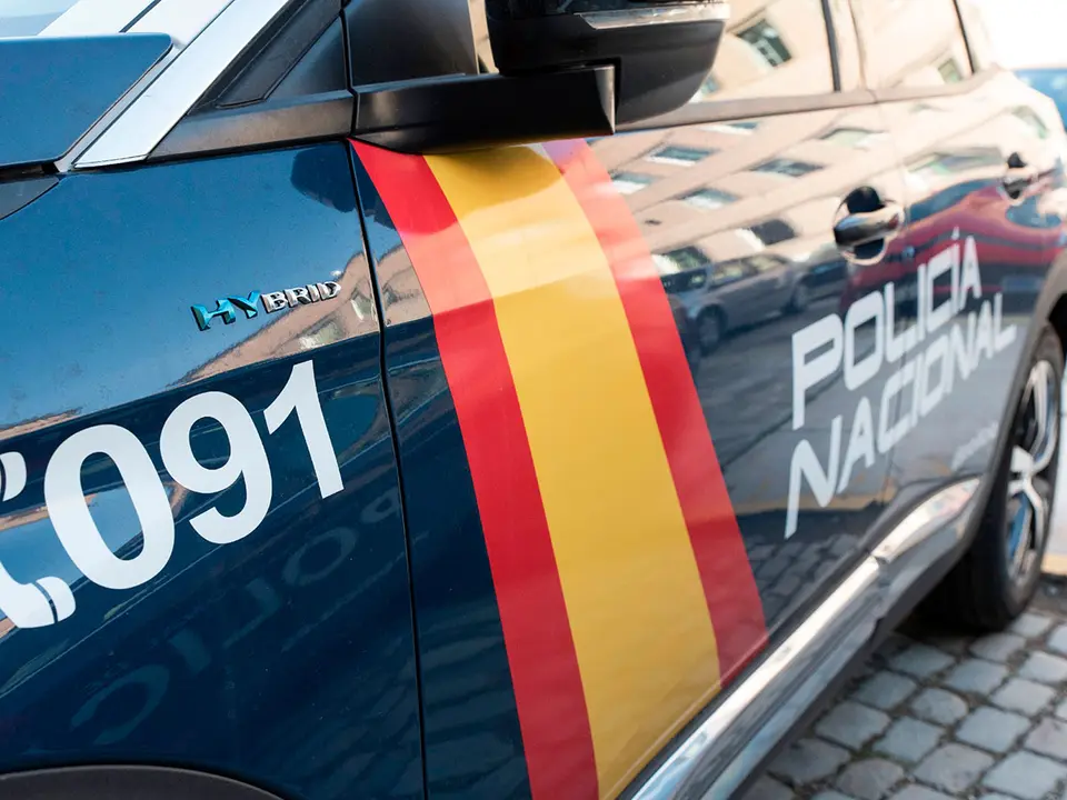 Coche de Polic&iacute;a Nacional