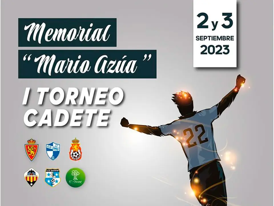 Cartel del I Memorial Mario Azua
