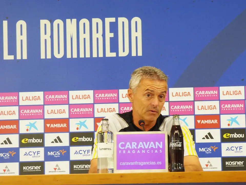 Escrib&aacute; en la sala de prensa de La Romareda