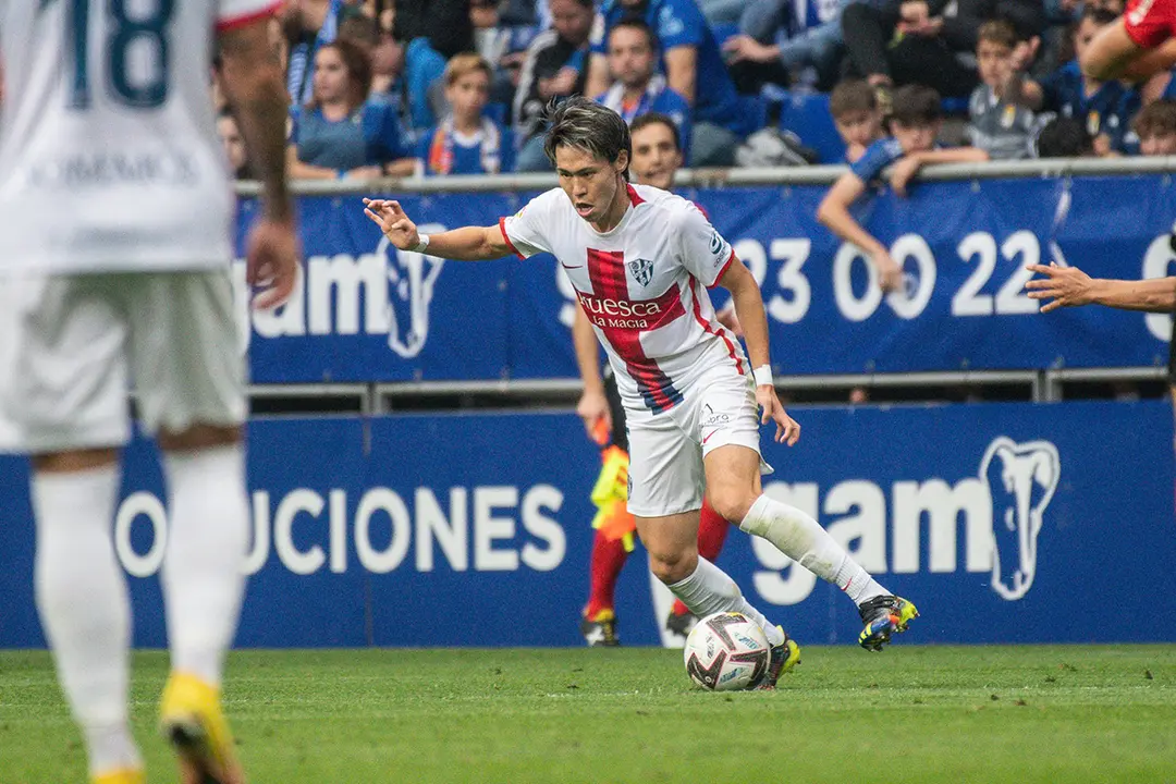 La vuelta del jugador podr&iacute;a hacerse oficial en los pr&oacute;ximos d&iacute;as. Fotograf&iacute;a: S.D. Huesca.