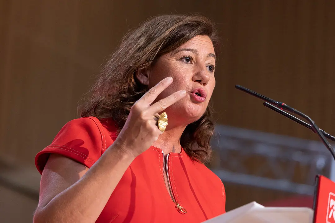 Francina Armengol, en un acto de campa&ntilde;a | Foto PSOE