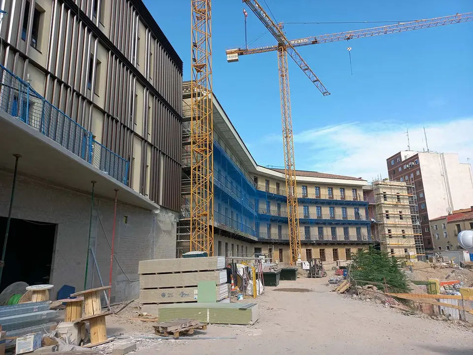 Obras Residencia de Pontoneros Zaragoza