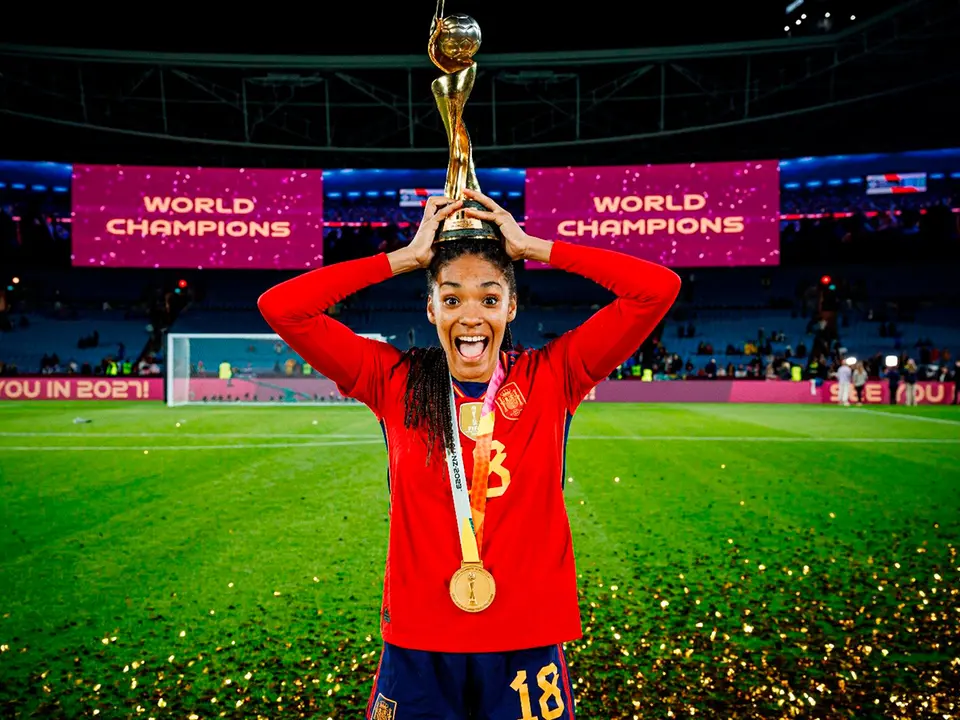 Salma, la mejor jugadora joven del Mundial de Australia 