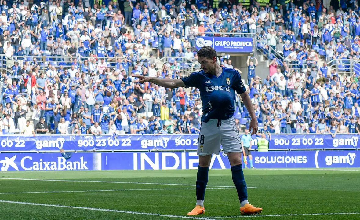 

El delantero llegar&aacute; cedido por una temporada. Fotograf&iacute;a: Real Oviedo.