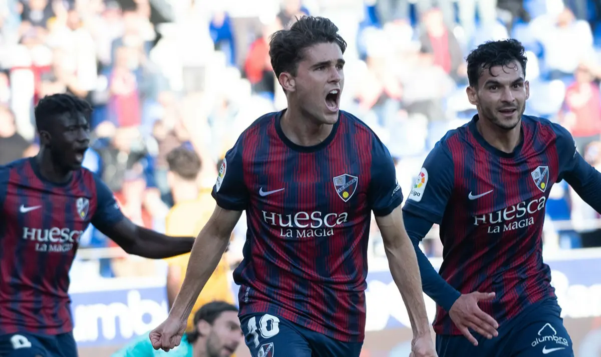 Javi Mart&iacute;nez disput&oacute; la pasada campa&ntilde;a doce encuentros en los que marc&oacute; dos goles. Fotograf&iacute;a: S.D. Huesca.