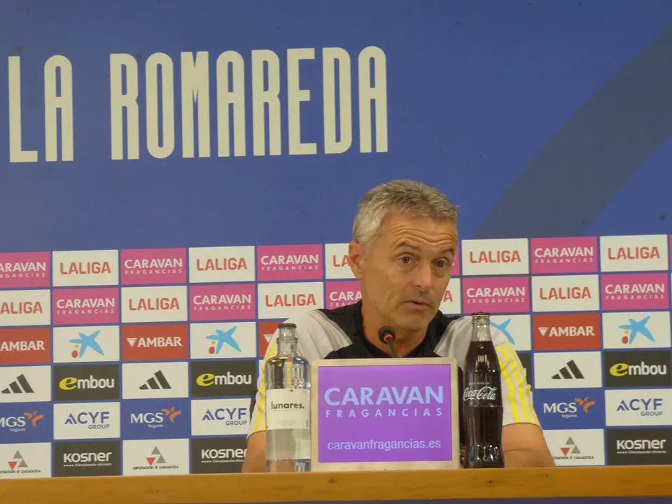Escrib&aacute; en la sala de prensa de La Romareda