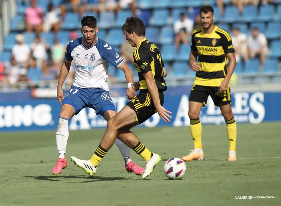 El Real Zaragoza suma pleno de victorias. Fotograf&iacute;a: LaLiga.
