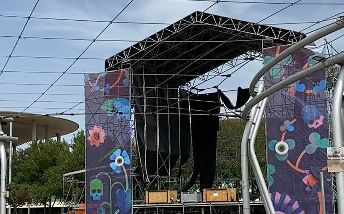 Uno de los escenarios del festival Vive Latino