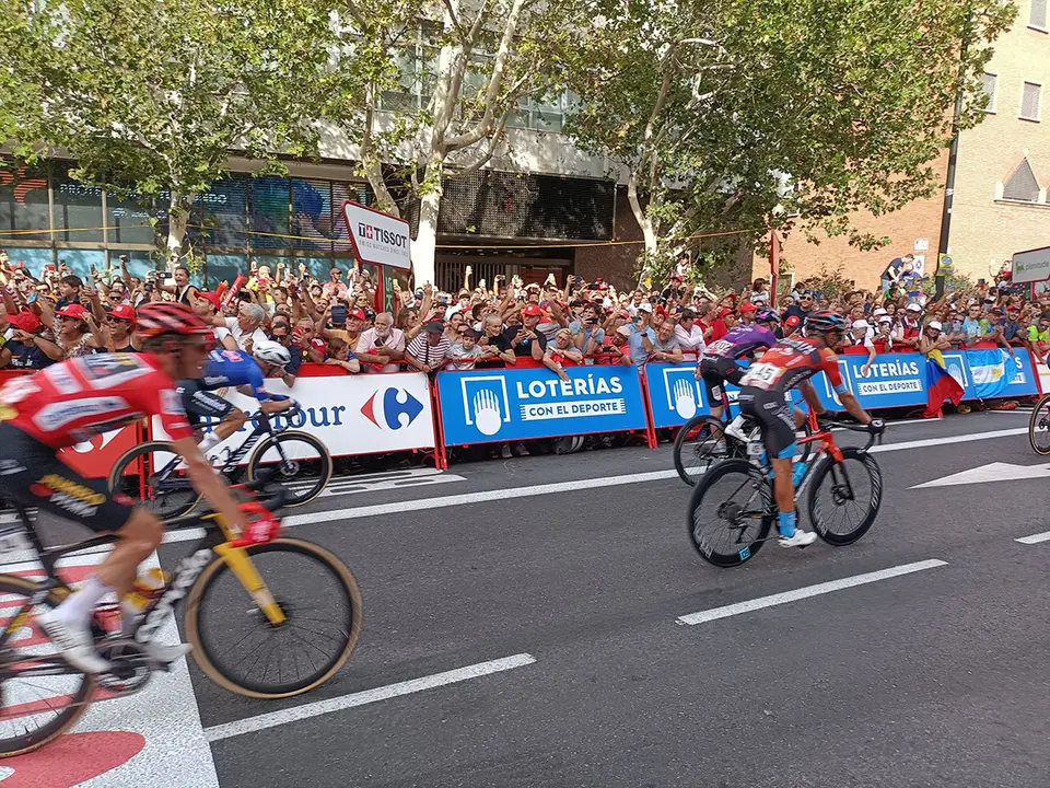La Vuelta en Zaragoza
