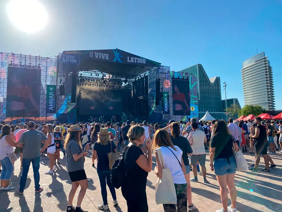El recinto de la Expo se ha convertido en un aut&eacute;ntico parque tem&aacute;tico en el que adem&aacute;s de la m&uacute;sica, no faltaban las zonas de ocio.
