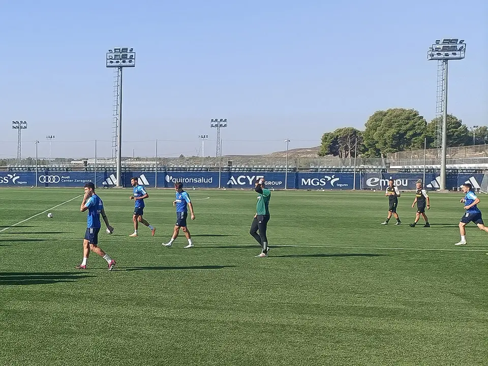 Entrenamiento en la Ciudad Deportiva