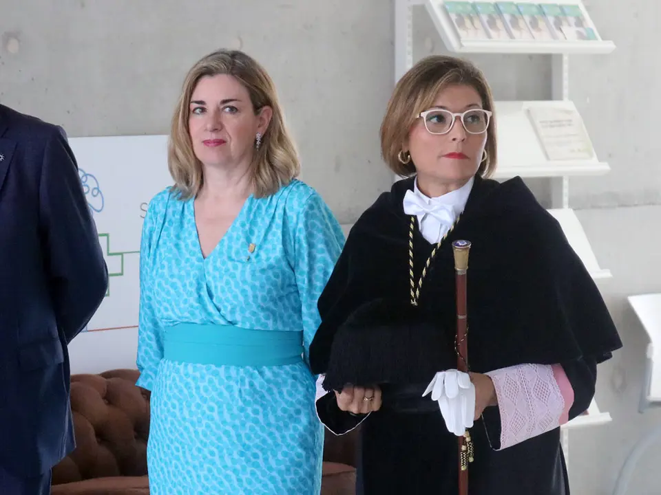 La consejera Claudia P&eacute;rez ha asistido este lunes a la apertura del curso en la Universidad San Jorge