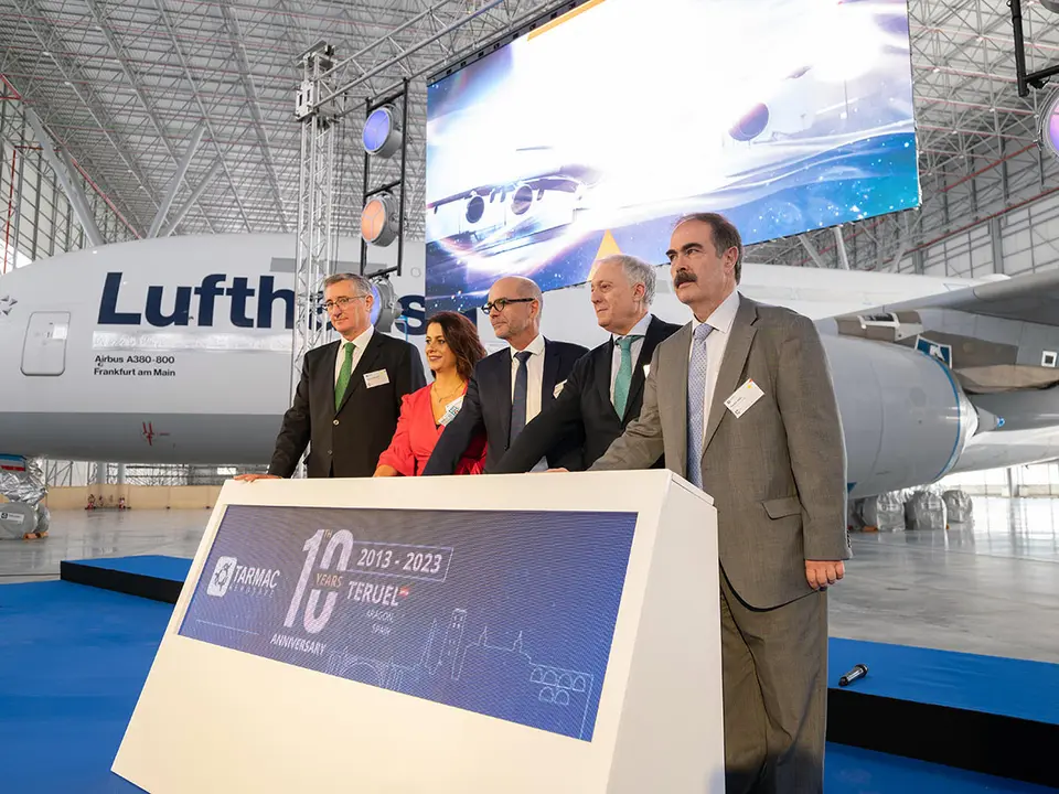 El nuevo hangar es una infraestructura &uacute;nica en Espa&ntilde;a por sus dimensiones
