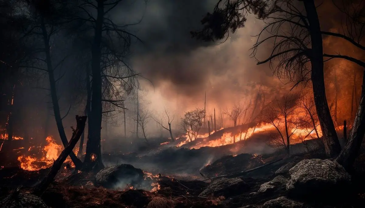 incendio forestal