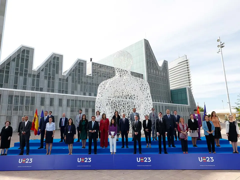 El vicepresidente de la Comisi&oacute;n Europea, el griego Margaritis Schinas, ha insistido en el "deber moral" de la UE con los j&oacute;venes tras la pandemia y las crisis econ&oacute;micas de los &uacute;ltimos tiempos. Foto: UE / Villar L&oacute;pez