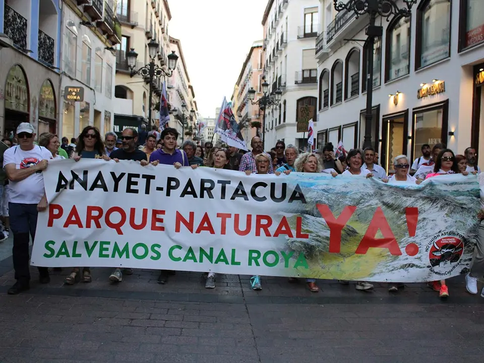 Los colectivos ecologistas han comparecido este jueves en el Parlamento Europeo