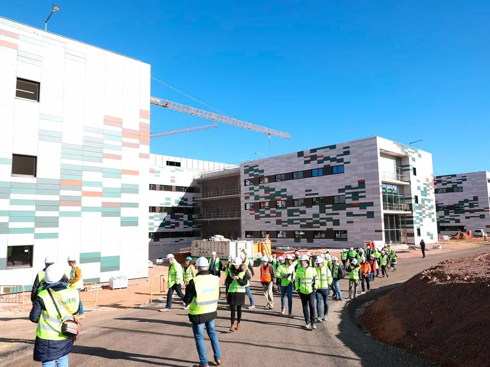 Ambas obras se retrasan un a&ntilde;o, seg&uacute;n el consejero de Sanidad por la herencia recibida. Foto: Gobierno de Arag&oacute;n