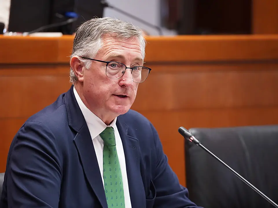 El consejero ha detallado las l&iacute;neas estrat&eacute;gicas en las que quiere basar su gesti&oacute;n al frente de Medio Ambiente
