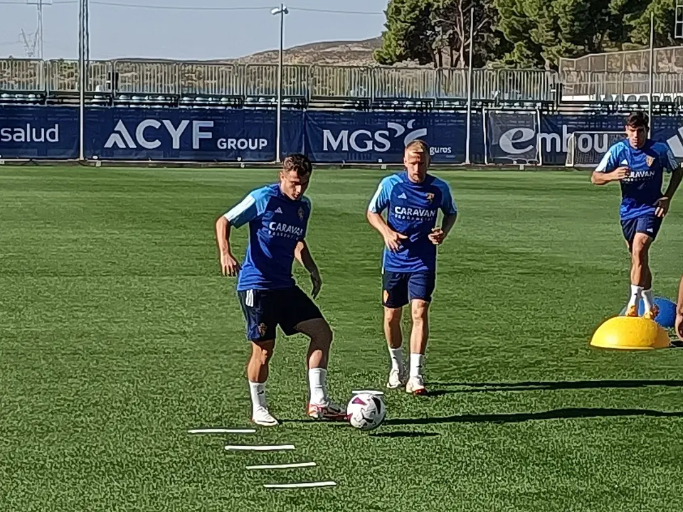 Lecoeuche entrena con el Real Zaragoza