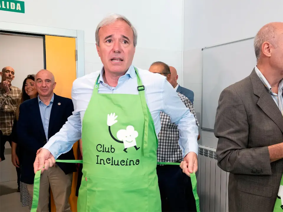 Azc&oacute;n ha participado este lunes en la presentaci&oacute;n de la octava edici&oacute;n del Club Inclucina