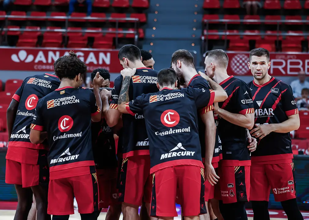 Este martes, los pupilos de Fisac arrancan la previa de la FIBA Europe Cup. Fotograf&iacute;a: Casademont Zaragoza.