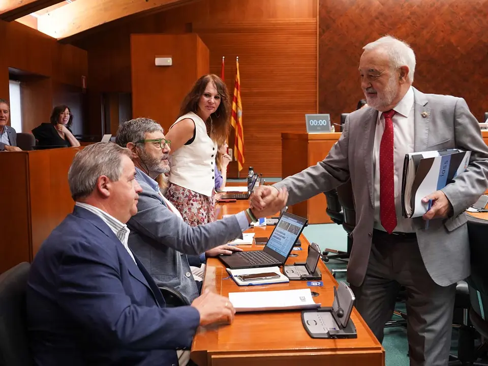 En la actualidad, hay m&aacute;s de 39.000 aragoneses dependientes atendidos. Foto: Cortes de Arag&oacute;n