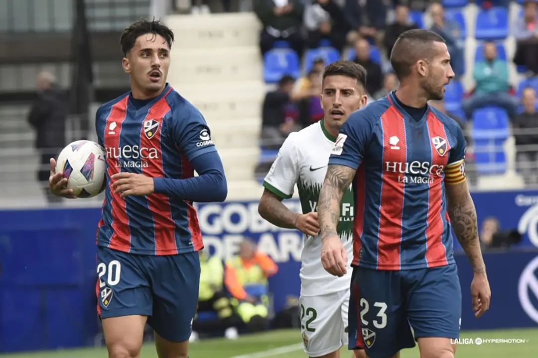 El club ha ganado m&aacute;s puntos fuera de casa (6), que en El Alcoraz (2). Fotograf&iacute;a: LaLiga.
