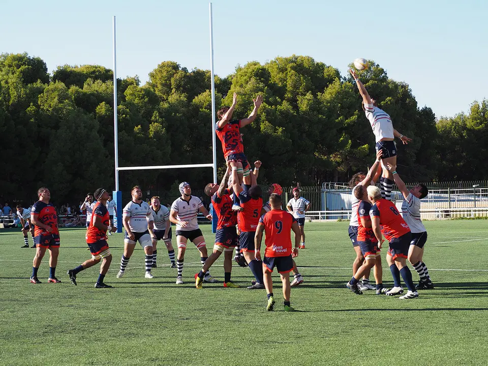 El pr&oacute;ximo choque ser&aacute; este s&aacute;bado en casa del San Roque. Fotograf&iacute;a: F&eacute;nix Rugby Zaragoza.