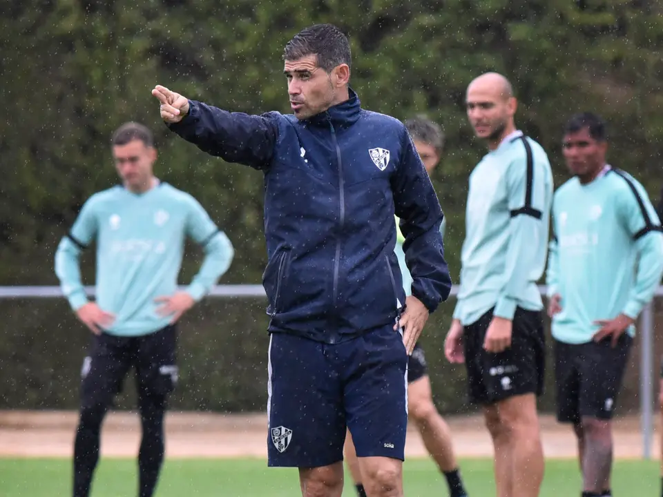 Antonio Hidalgo ha comparecido en rueda de prensa en la previa del choque ante el Albacete 