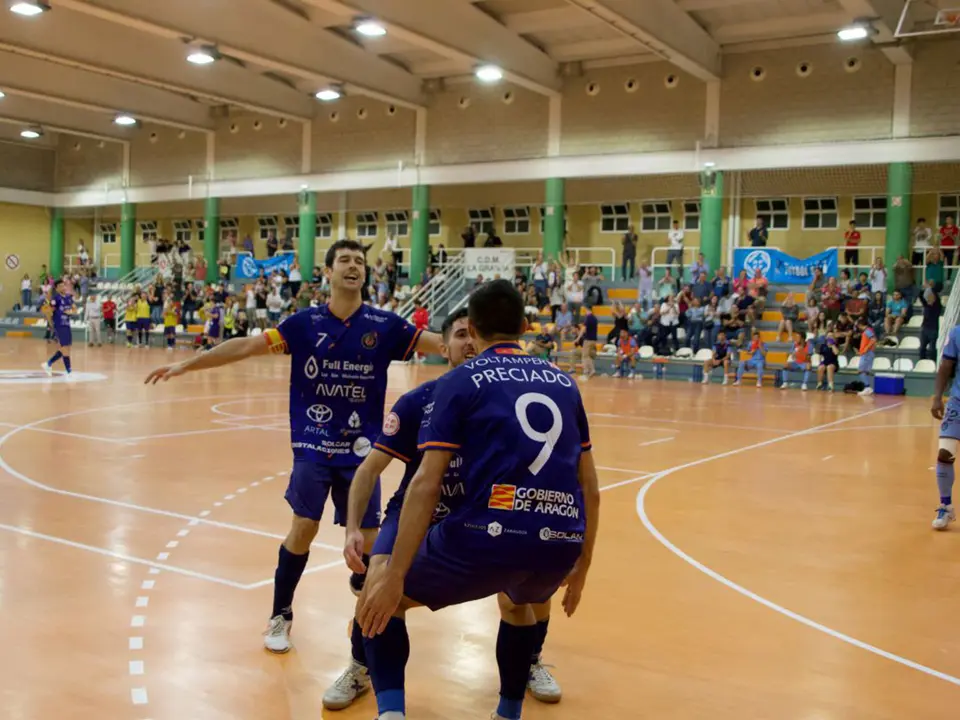 El s&aacute;bado 28 de octubre, a las 19.00 horas, el Full Energ&iacute;a Zaragoza juega contra Playas de Castell&oacute;n en el Pabell&oacute;n de La Granja. Fotograf&iacute;a: Pedro Luis Serrano.