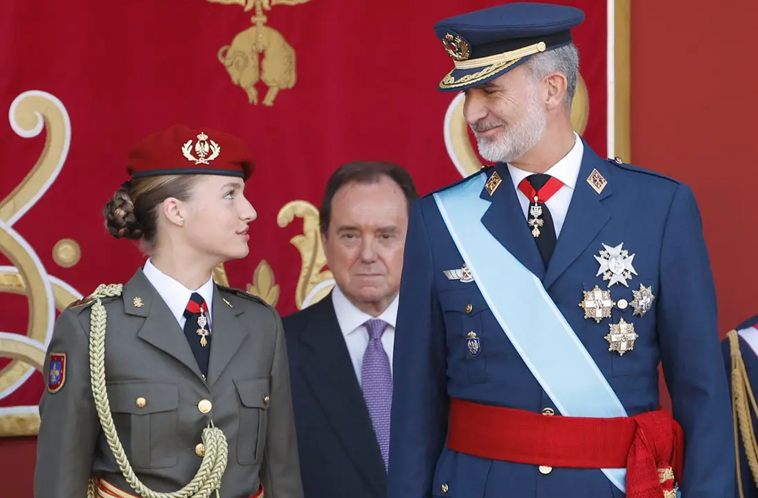 Leonor de Borb&oacute;n y Felipe VI