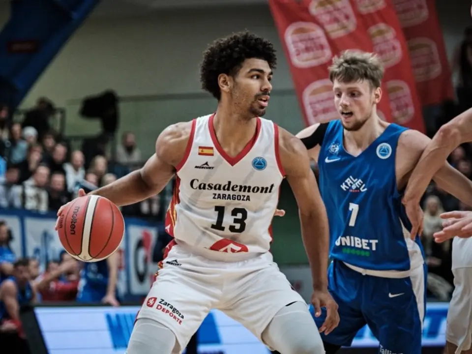 El Casademont ha remontado en el &uacute;ltimo cuarto al Kalev en la FIBA Europe Cup