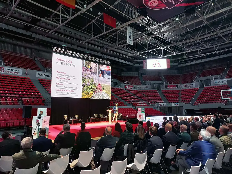 Candidatura Zaragoza Capital Europea del Deporte 2026 Pabell&oacute;n Pr&iacute;ncipe Felipe