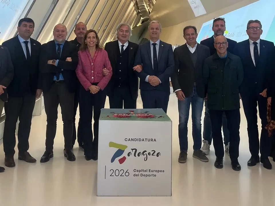 La comisi&oacute;n evaluadora de la Capital Europea del Deporte 2026, ACES Europe, ha visitado Zaragoza durante cuatro d&iacute;as