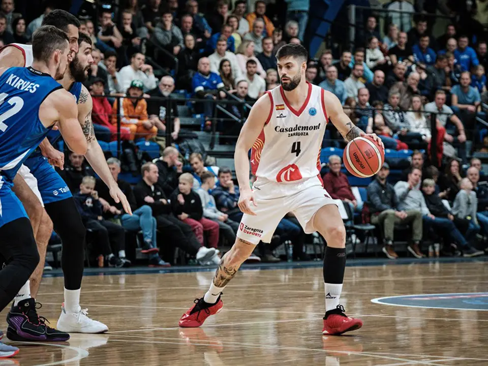 El Casademont aterriza en este partido tras cosechar tres triunfos consecutivos, dos de ellos ligueros. Fotograf&iacute;a: FIBA.