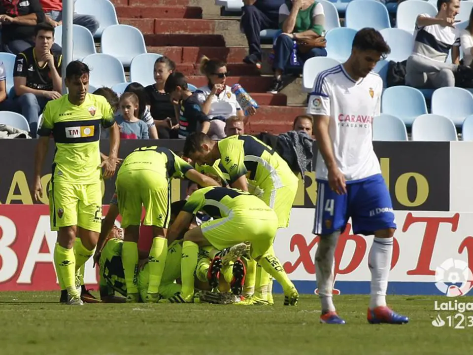 Los &uacute;ltimos encuentros en los que se vieron las caras fueron en los playoffs a Primera, cuando empataron a cero y el Elche gan&oacute; en la vuelta por 1-0. Fotograf&iacute;a: LaLiga.