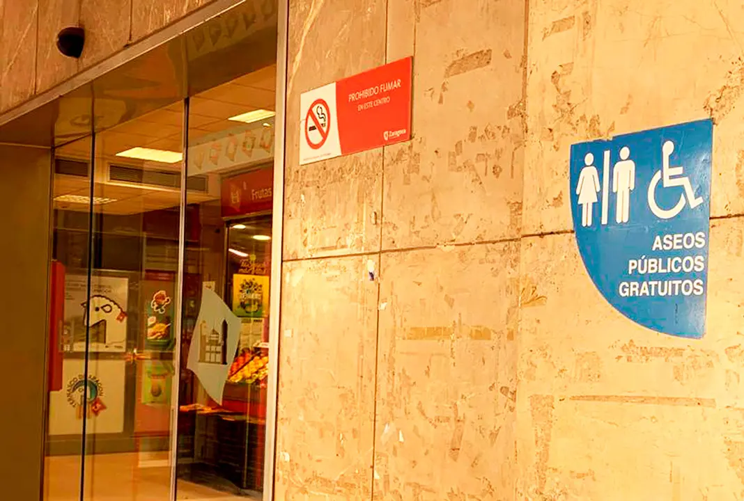 La etiqueta identificativa del ba&ntilde;o gratis se puede encontrar en 67 establecimientos de Zaragoza