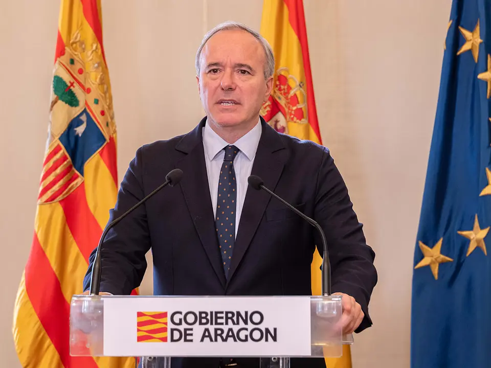 Azc&oacute;n lanza un mensaje contundente: &ldquo;Espa&ntilde;a no se vende y a Arag&oacute;n no se le maltrata&rdquo;