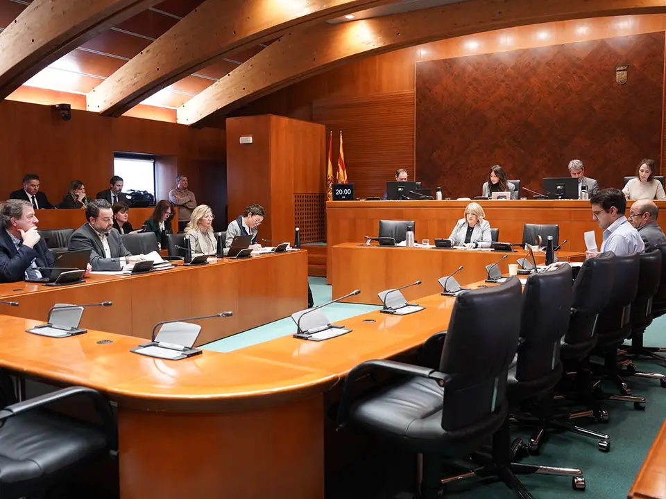 Este lunes, han finalizado las comparecencias previas a la tramitaci&oacute;n de los Presupuestos de 2024. Foto: Cortes de Arag&oacute;n