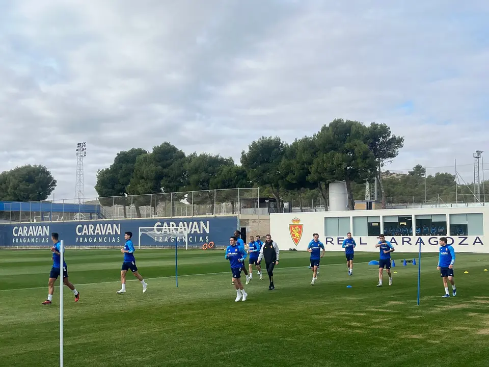El Real Zaragoza ha regresado al trabajo tras el batacazo en Copa del Rey